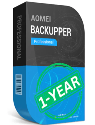 AOMEI Backupper Professional Edition CD Key (1Year / 2 PC)